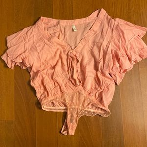 Free People bodysuit - never worn